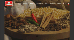 Desktop Screenshot of 24caratspices.com